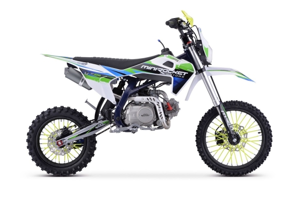 DirtBike MRM Dorado Enduro mit Licht DT125 4T 17/14 4 Gang Schaltgetriebe